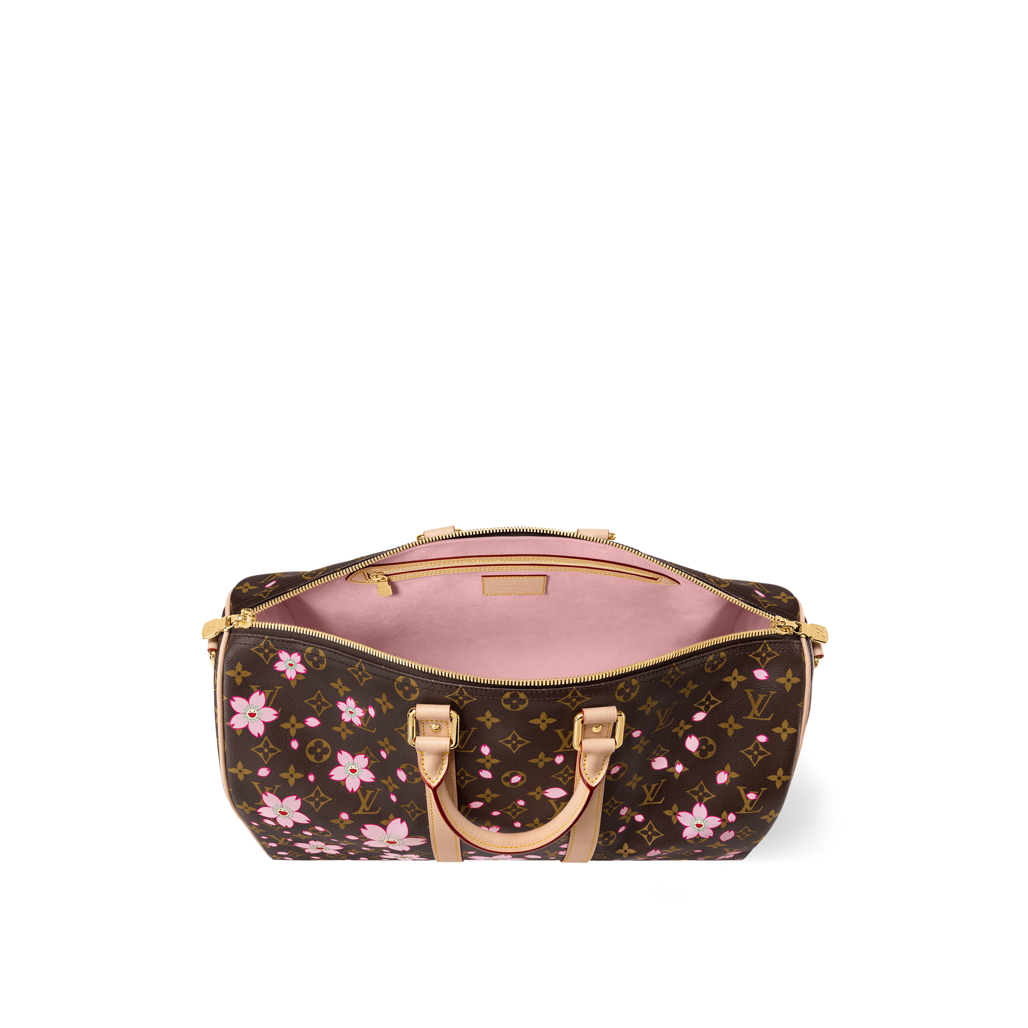 Louis Vuitton マレル LV x TM Bolsa Keepall Bandoulière 45 Outros Canvas Monogram